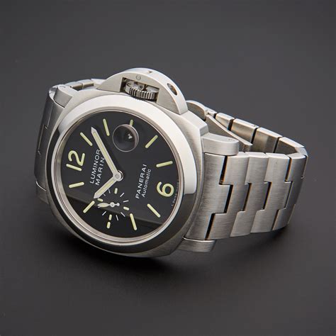 panerai luminor second hand|pre owned Panerai Luminor marina.